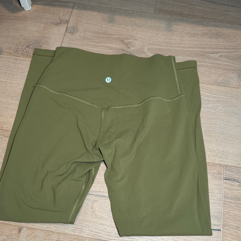 lululemon athletica Olive Green Leggings